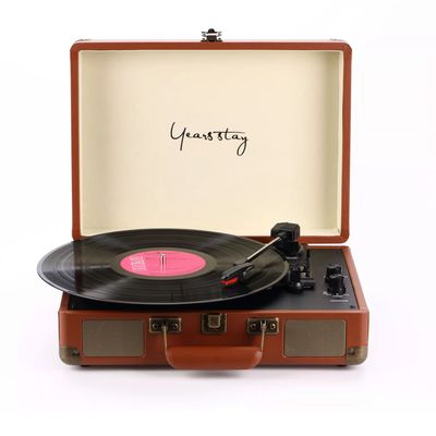 Retro Wooden Turntable A-101